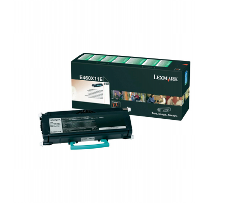 Toner - nero - Return program - 15000 pagine - Lexmark - E460X11E - 734646064644 - DMwebShop