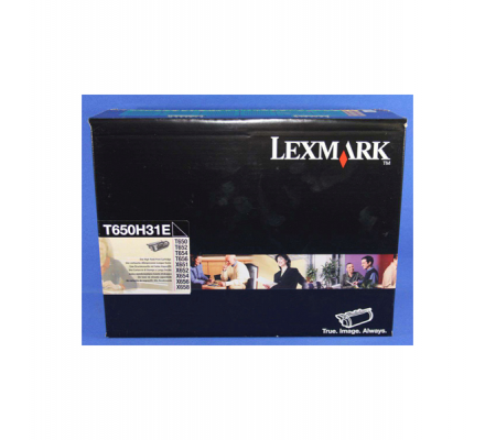 Toner - nero - Return program - 25000 pagine - Lexmark - T650H31E - 734646064576 - DMwebShop