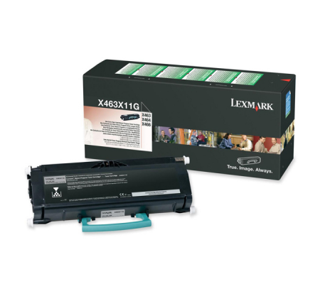 Toner - nero - Return program - 15000 pagine - Lexmark - X463X11G - 734646317542 - DMwebShop