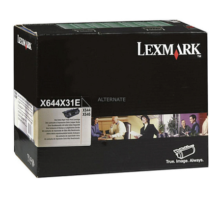 Toner - nero - Return program - 32000 pagine - Lexmark - X644X31E - 734646256308 - DMwebShop