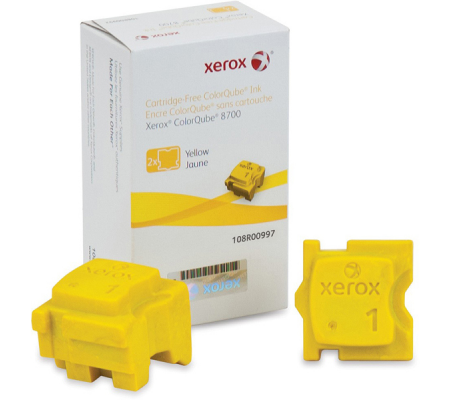 Scatola 2 sticks - giallo - 4200 pagine - Xerox - 108R00997 - 095205856217 - DMwebShop