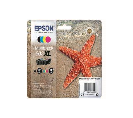 Multipack Cartucce Originale - Epson 603XL - Confezione 4 cartucce - Epson - C13T03A64010 - 8715946668208 - DMwebShop