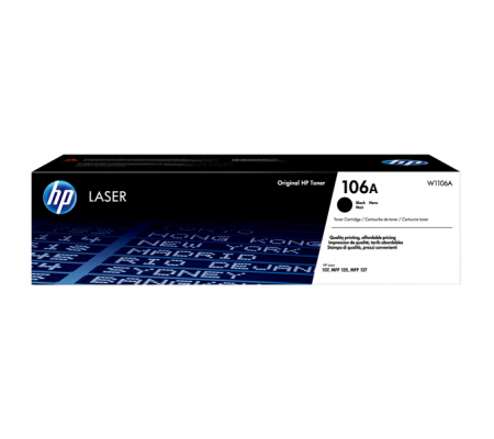 Toner - 106A - nero - 1000 pagine - Hp - W1106A - 193424172702 - DMwebShop