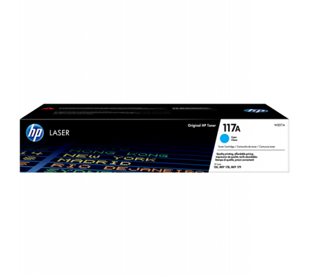 Toner - 117A - ciano - 700 pagine - Hp - W2071A - 193424172818 - DMwebShop