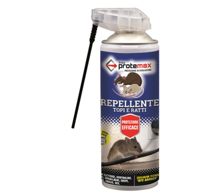 Repellente topi e ratti - 400 ml - Protemax - PROTE510 - 8005831013573 - DMwebShop