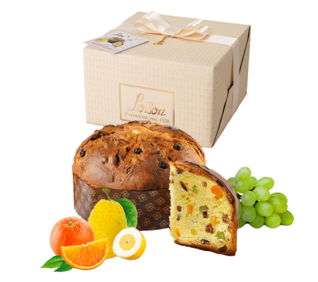 Panettone Classico - Linea Top Genesi - tradizionale - 1000 gr - Loison - 943 - 799729004467 - DMwebShop