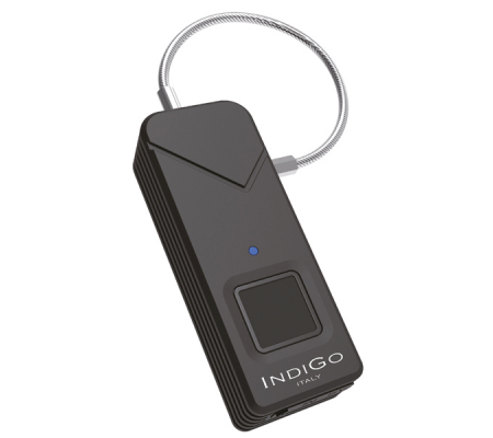 Lucchetto Indico Lock2 - con impronta digitale - Mediacom - MI-LOCK200 - DMwebShop