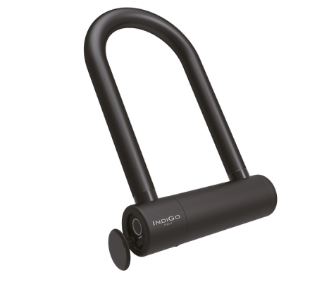 Lucchetto Indico U-Lock9P - con impronta digitale - Mediacom - MI-LOCK90P - 8028153103814 - DMwebShop