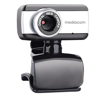 Webcam M250 - microfono integrato - 480p - Mediacom - M-WEA250 - 8028153112724 - DMwebShop