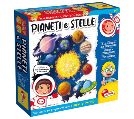 I'm a Genius Pianete e Stelle - Lisciani - 100521 - 8008324100521 - DMwebShop