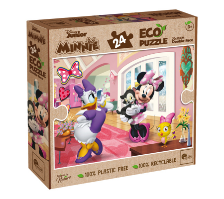 Puzzle maxi eco Disney Minnie - 24 pezzi - Lisciani - 91812 - 8008324091812 - DMwebShop