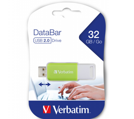 Chiavetta USB - Verde - 32 Gb - Verbatim - 49454 - 023942494546 - DMwebShop