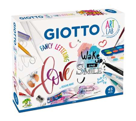 Laboratorio artistico Fancy Lettering - Giotto - F582100 - 8000825040474 - DMwebShop