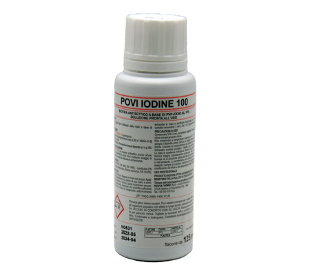 Disinfettante - a base di povi iodine 100 - 125 ml - Pvs - JOD005 - DMwebShop