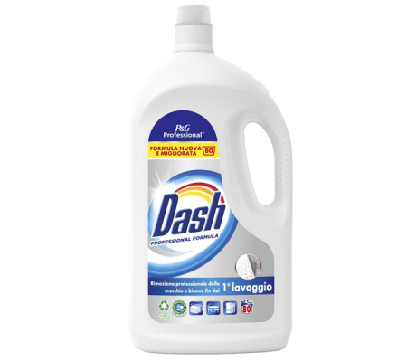 Dash liquido Professional gradevolmente profumato - 80 misurini - 4 lt - PG220 - 8006540965962 - DMwebShop