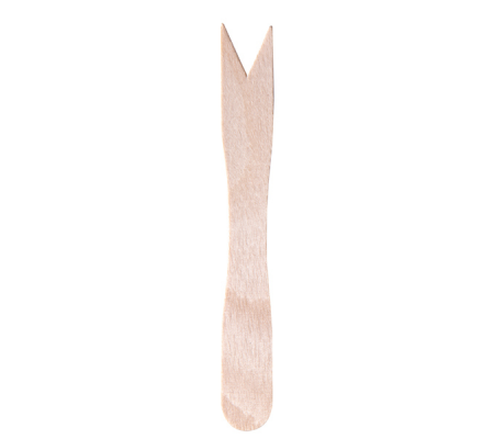 Forchettina monouso in legno 8,5 cm - conf. 100 pezzi - Signor Bio WCF002BIO100B - WCF002BIO100C - 8055715780633 - DMwebShop