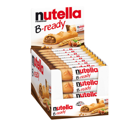 Nutella B-Ready - conf. 36 pezzi - Ferrero - FENBR - 08000500224403 - DMwebShop