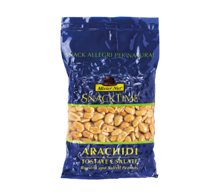 Arachidi tostate e salate - 250 gr - Mister Nut - 28033000815 - 8001645002178 - DMwebShop