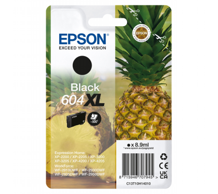 Cartuccia originale inchiostro - nero - Epson 604XL - 8,9 ml - Epson - C13T10H14010 - 8715946707945 - DMwebShop