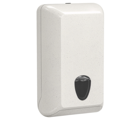 Dispenser per carta igienica interfogliata Woodplastic - piegati a V e Z - 300 x 132 x 170 mm - 550-450 fogli - bianco - Mar Plast - A853N1WD - 8020090107641 - DMwebShop