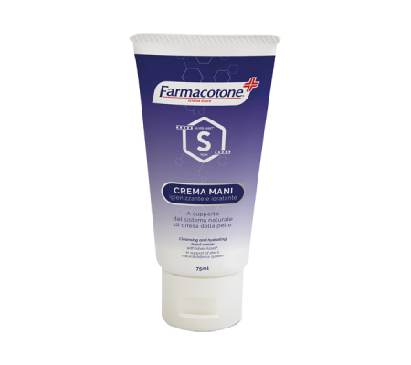 Crema mani Silver Asset - idratante e igienizzante - 75 ml - Farmacotone - 3624FC - 8003350551453 - DMwebShop