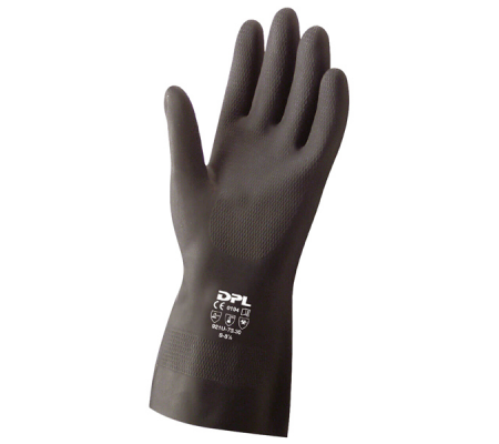 Guanti chemical Safety Palmpro 363 - taglia L - nitrile - nero - Icoguanti - ND363/L(8) - 8005830006552 - DMwebShop