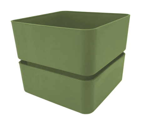 Vaso Veleta - 0,75 lt - verde oliva - Teraplast - 08768012313 - 8051560207523 - DMwebShop