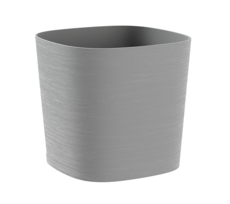 Vaso quadrato Capri - 26 lt - grigio nebbia - Teraplast - 38711038241 - 8051560184886 - DMwebShop