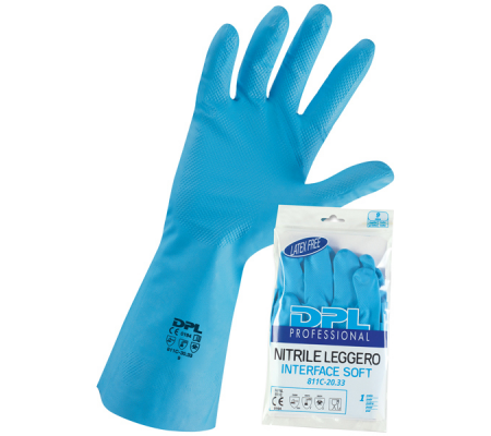 Guanti alimentari MPNLX431 - in nitrile - taglia S - azzurro - Icoguanti - MPNLX431/S(6) - 8005830002516 - DMwebShop