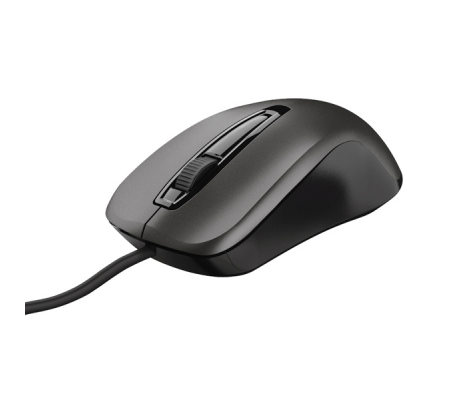 Mouse ottico Carve - con filo - Trust - 23733 - 8713439237337 - DMwebShop