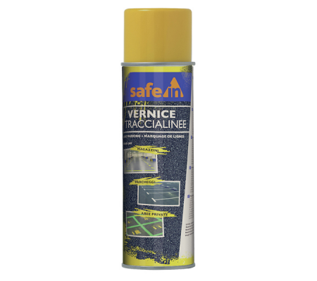 Bomboletta di vernice traccialinee - 500 ml - giallo - Cartelli Segnalatori - NS1011SY - DMwebShop