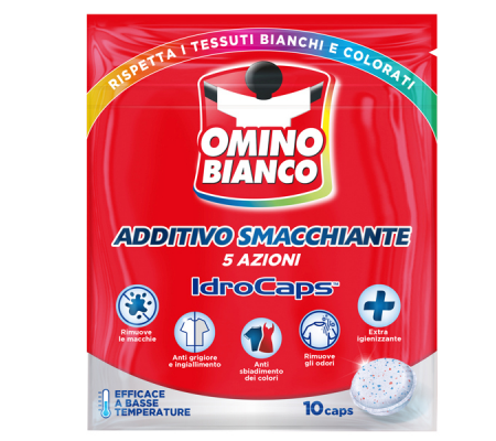 Additivo totale idrocaps 5 in 1 - conf. 10 pezzi - Omino Bianco - M92530 - 8003650022004 - DMwebShop