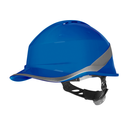 Elmetto da cantiere Diamond VI Wind - blu - Deltaplus - DIAM6WTRBL - 3295249256241 - DMwebShop