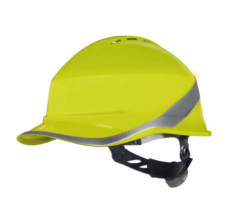 Elmetto da cantiere Diamond VI Wind - giallo - Deltaplus - DIAM6WTRJAFL - 3295249256258 - DMwebShop