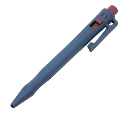 Penna detectabile retrattile - per ambienti freddi e umidi - blu - Linea Flesh - 1651 - DMwebShop