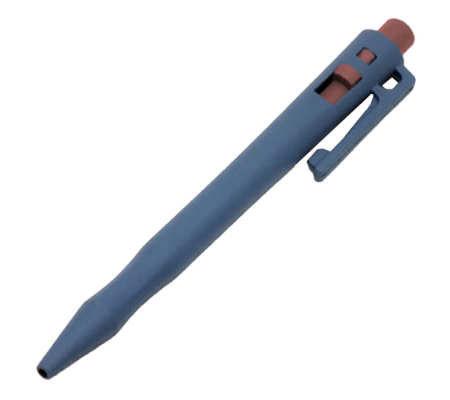 Penna detectabile retrattile - per ambienti freddi e umidi - blu - Linea Flesh - 1651 - 1651 - DMwebShop