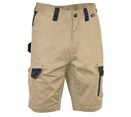 Pantaloncini Kediri Super Strech - taglia 54 - corda-nero - Cofra - 8023796557000 - DMwebShop