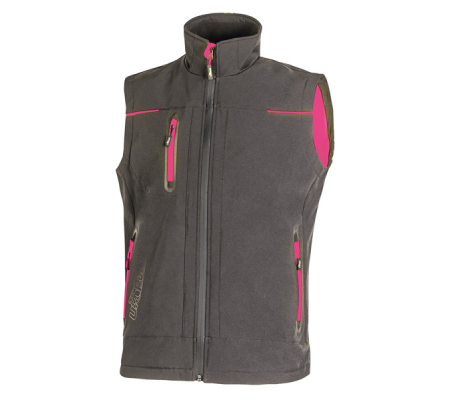 Gilet donna Universe Lady - taglia M - grigio-fucsia - U-power - FU188GF-M - 8033546443989 - DMwebShop