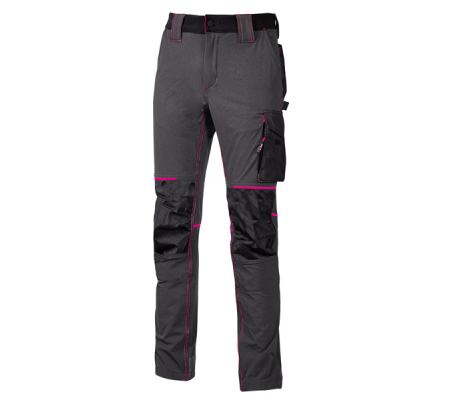 Pantaloni da donna Atom Lady - taglia M - grigio-fucsia - U-power - PE145GF-M - DMwebShop