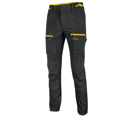 Pantalone Horizon - taglia M - nero-giallo - U-power - FU267BC-M - 8033546487983 - DMwebShop