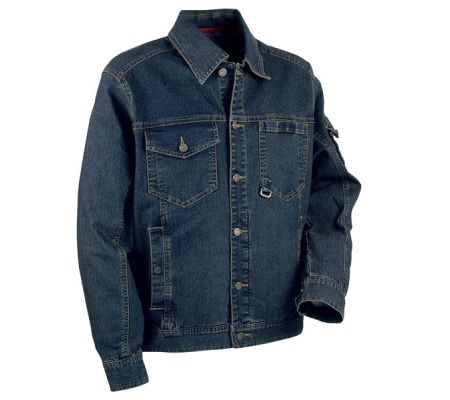 Giacca di jeans Basel - taglia 50 - blu navy - Cofra - V150-0-00-50 - 8023796106925 - DMwebShop
