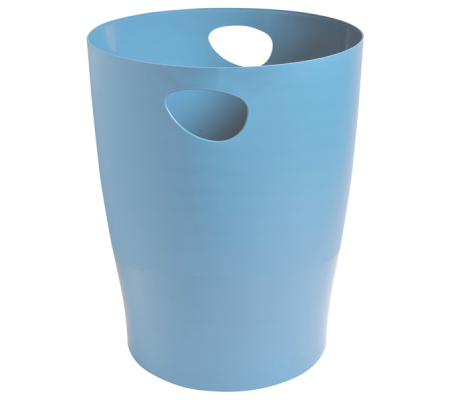 Cestino gettacarte Ecobin Bee Blue - 15 lt - azzurro - Exacompta - 45309D - DMwebShop