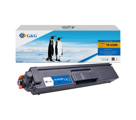 Toner compatibile - per Brother - HL-L8260CDW-HL-L8360CDW-DCp-L8410CDW - nero - 6500 pagine - GeG - GG-PB423BK - 6934974197531 - DMwebShop