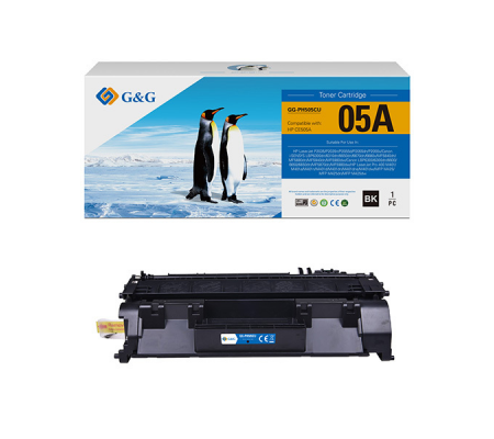 Toner compatibile - per Hp - LaserJet p2035-p2035n-p2055d - nero - 2300 pagine - GeG - GG-PH505CU - 6934974131924 - DMwebShop