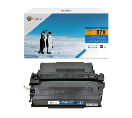 Toner Compatibile per Hp CF287X - nero - 18.000 pagine - GeG - GG-PH287XC - 6934974141985 - DMwebShop