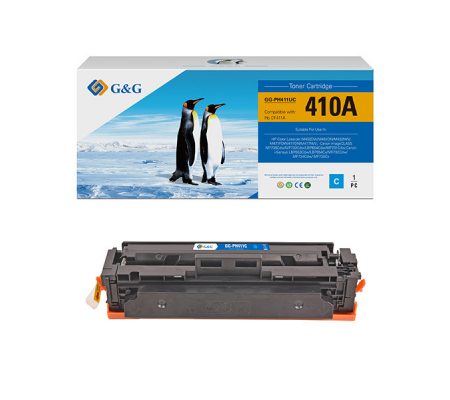 Toner compatibile - per Hp - Color LaserJet M452DW-M452DN-M452NW - ciano - 2300 pagine - GeG - GG-PH411UC - 6941580805415 - DMwebShop