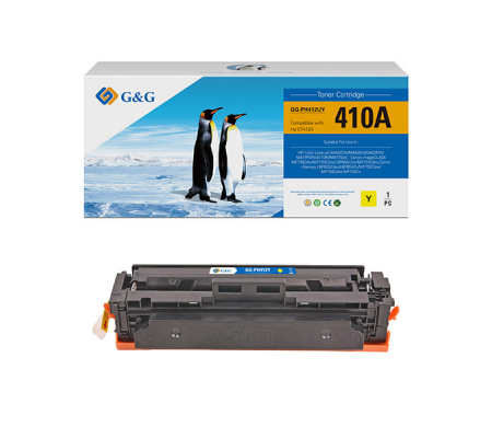 Toner compatibile - per Hp - Color LaserJet M452DW-M452DN-M452NW - giallo - 2300 pagine - GeG - GG-PH412UY - 6941580805422 - DMwebShop