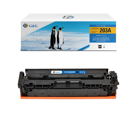 Toner compatibile - per Hp - Color LaserJet M254dw-M254nw-M281FDN - nero - 1400 pagine - GeG - GG-PH203UBK - 6941580811089 - DMwebShop