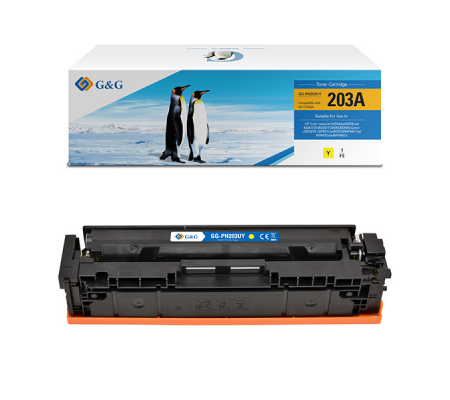 Toner compatibile - per Hp - Color LaserJet M254dw-M254nw-M281FDN - giallo - 1300 pagine - GeG - GG-PH203UY - 6941580811102 - DMwebShop