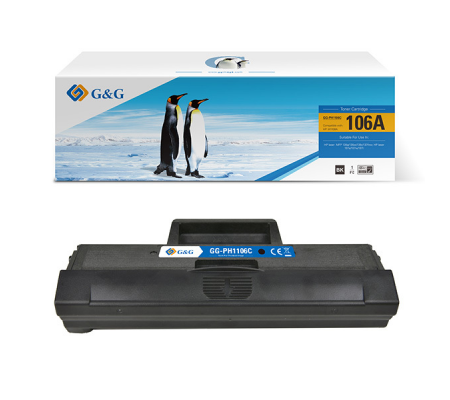 Toner compatibile - per Hp - laser MFp 135a-135w-137fnw107a - nero - 1000 pagine - GeG - GG-PH1106C - 6939385932177 - DMwebShop